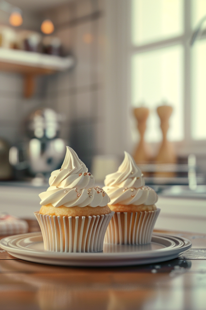 Mini Vanilla Cupcakes