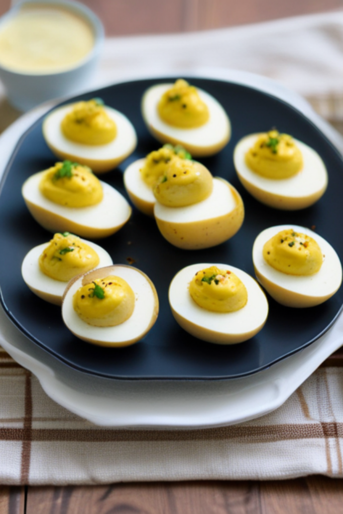 Mustard Pickled Deviled Eggs Recipe