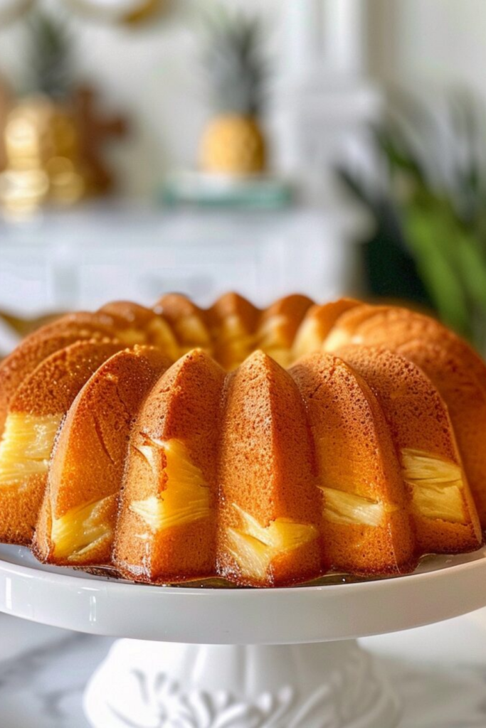 Pineapple Pound Cake Recipe