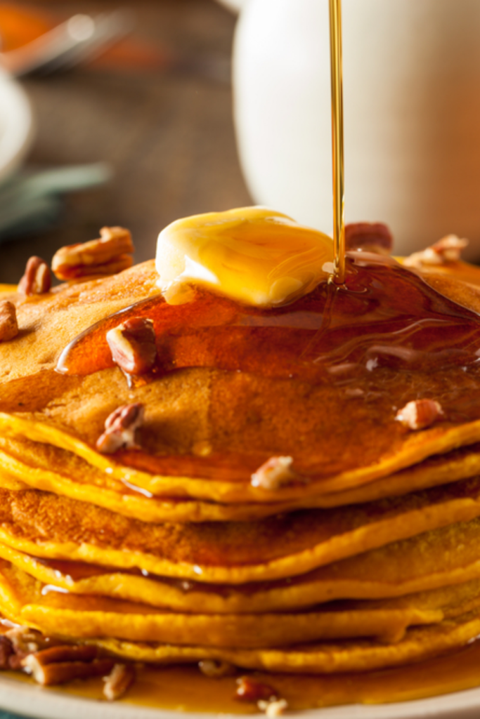 Fluffy Pumpkin Pancakes