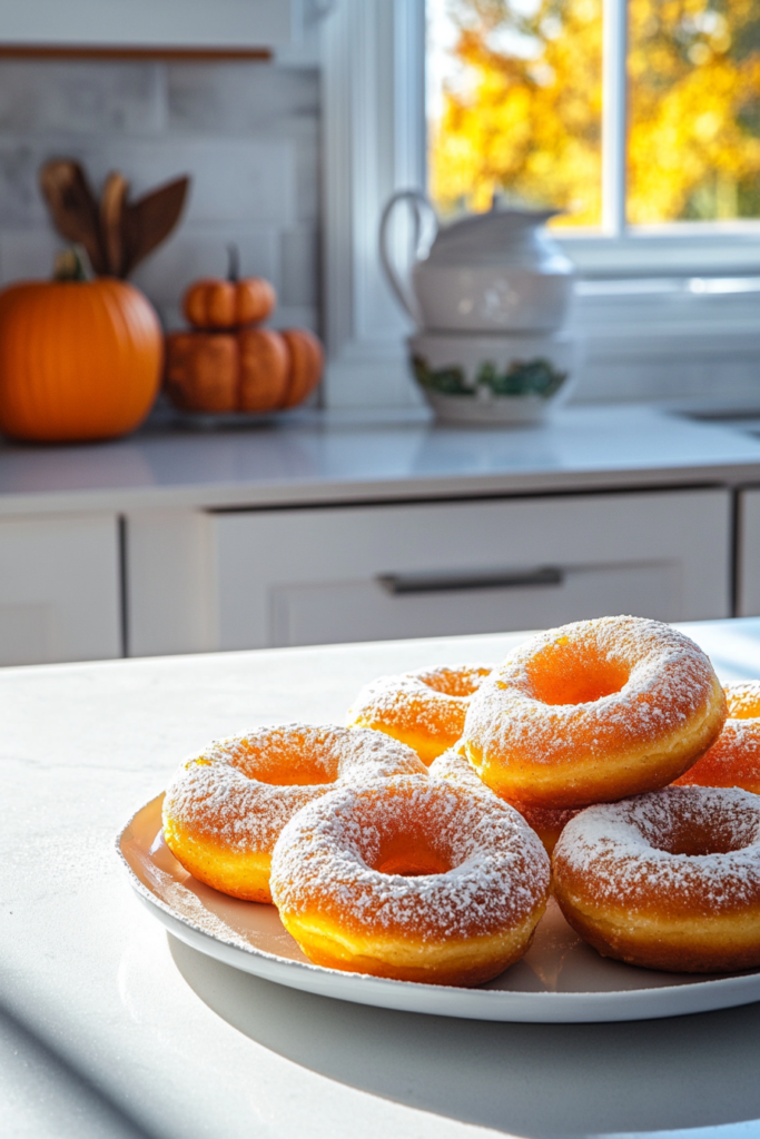 Pumpkin Old Fashioned Donuts Recipe 