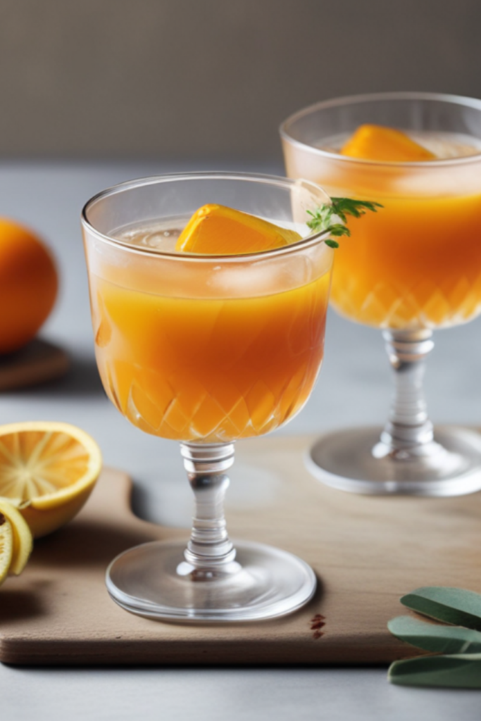 Spiced Citrus Shrub Cocktail Recipe