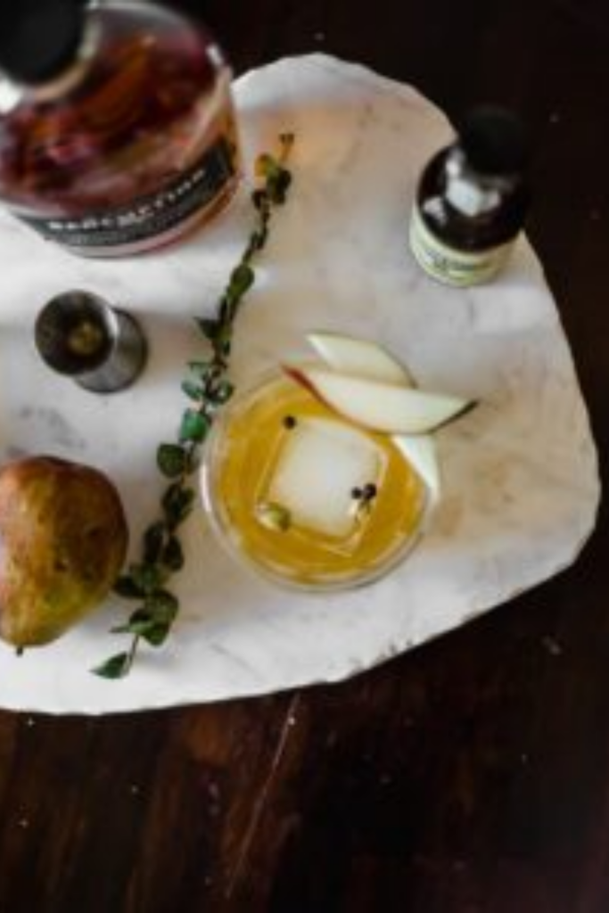 Spiced Pear Old Fashioned Recipe