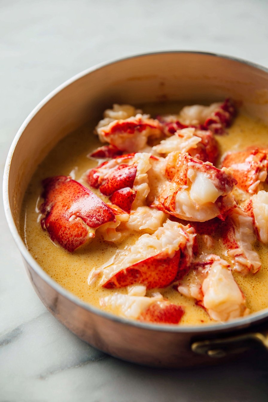 Stir in the lobster