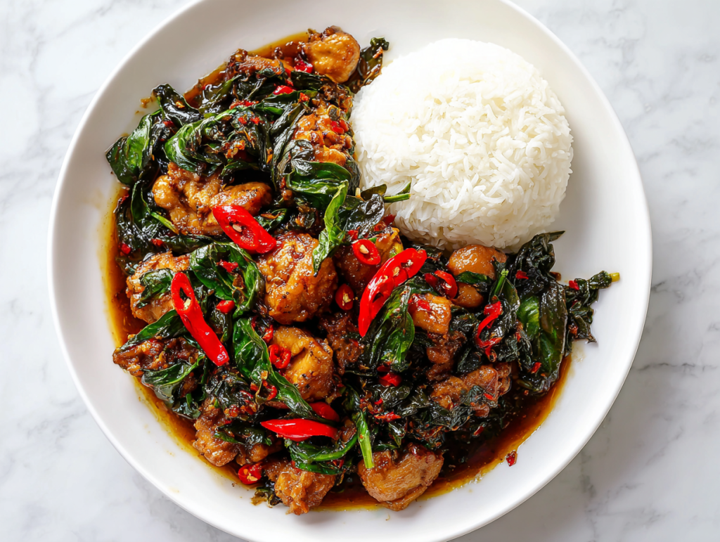 Three Cup Chicken Recipe