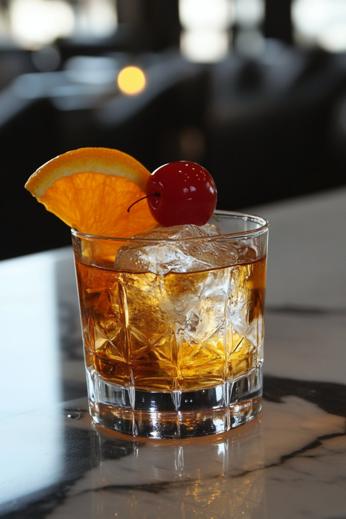 Autumn Rum Old Fashioned