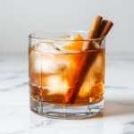 Autumn Rum Old Fashioned cocktail is ready to serve