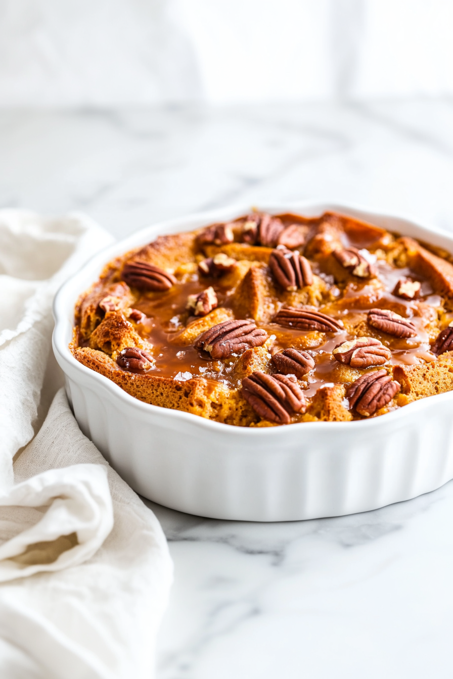 Pumpkin Bread Pudding Recipe