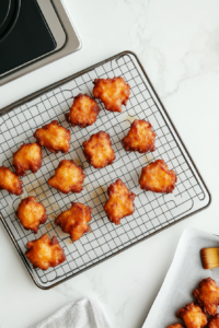 Cooling the Fried Fritters