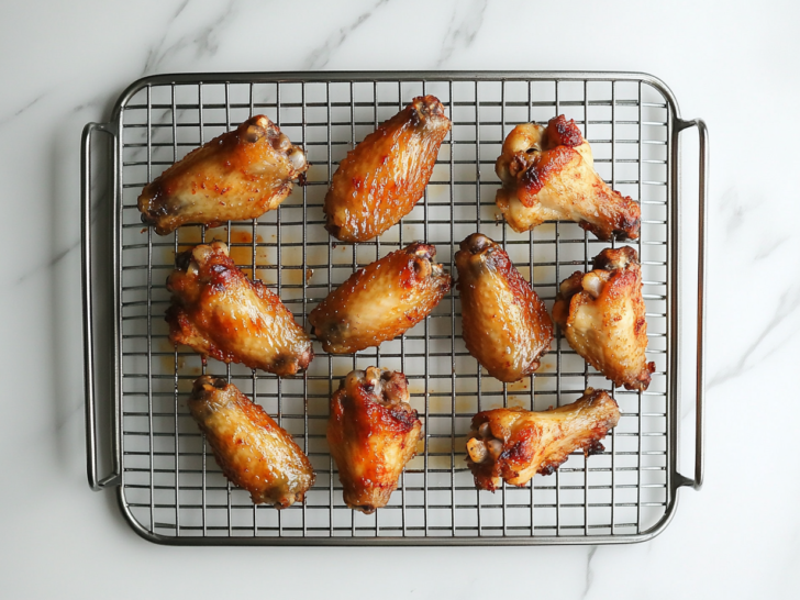 Halloween Bat Wings (Soy Sauce Chicken Wings) Recipe