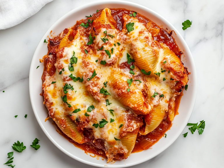 French Onion Stuffed Shells Recipe