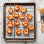 Gorgeous Glazed Apple Fritters is ready to serve