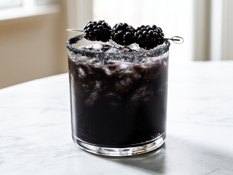 Halloween Black Magic Margarita Recipe