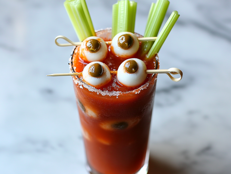 Halloween Bloody Mary Cocktail Recipe