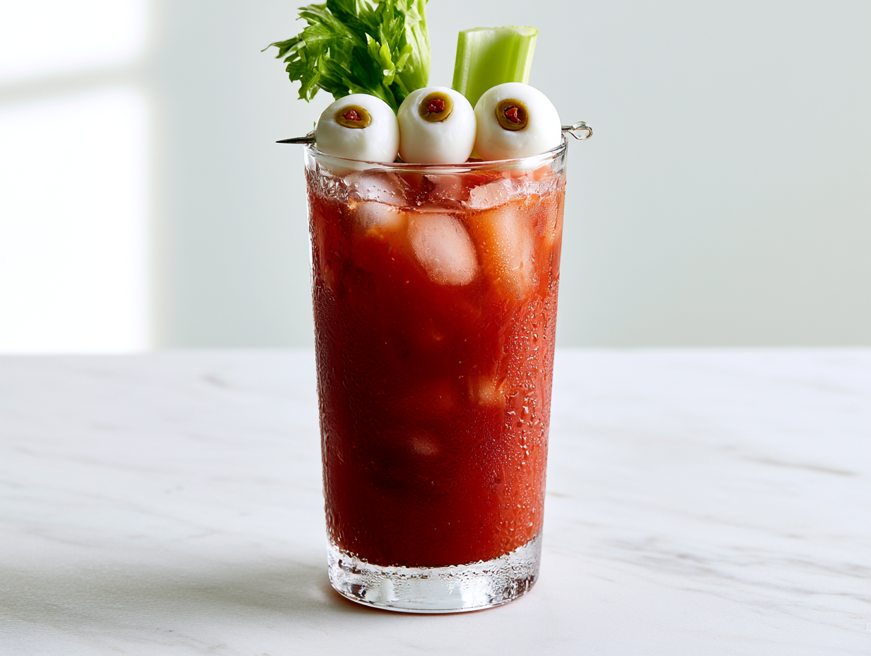 Halloween Bloody Mary Cocktail Recipe
