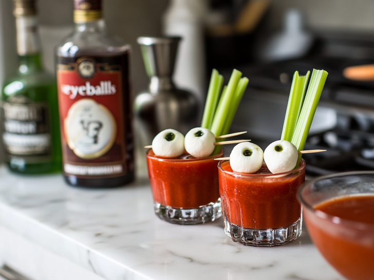 Halloween Bloody Mary Cocktail Recipe