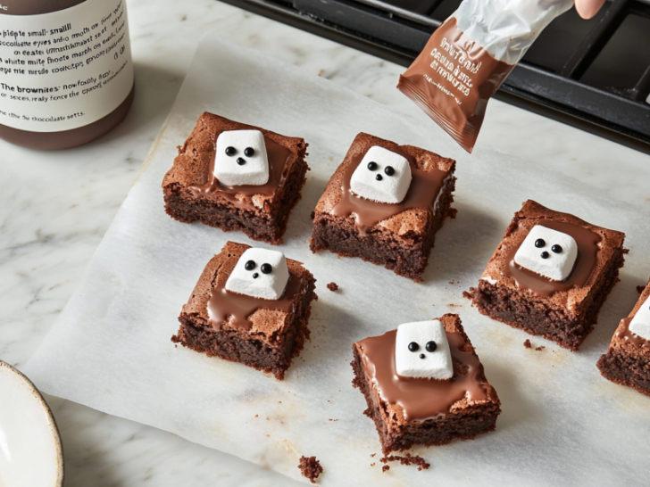 Halloween Ghost Brownies Recipe