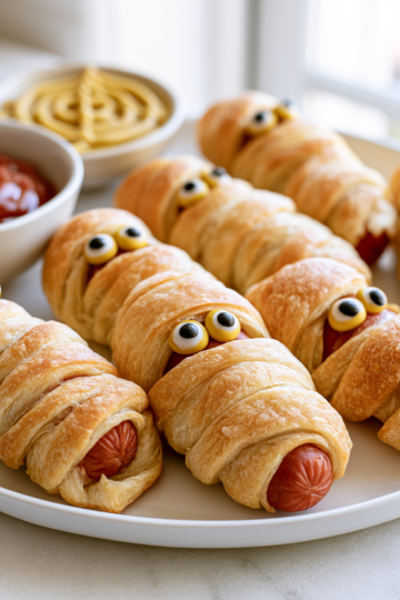 Halloween Mummy Hot Dogs Recipe