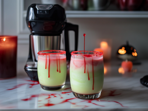 Halloween Vampire Punch (with Red Juice) Recipe