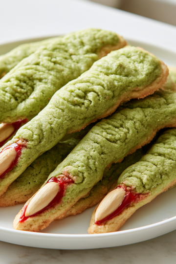 Halloween Witch Finger Cookies Recipe
