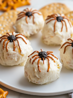 Helloween spider Cheese Balls