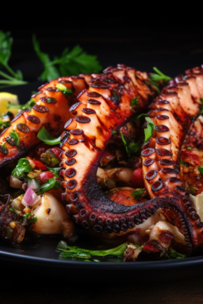  Homemade Grilled Octopus