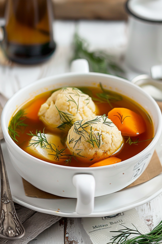 Matzo Ball Soup 