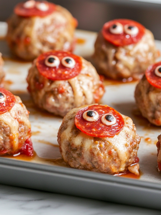 Halloween Mummy Meatballs Recipe