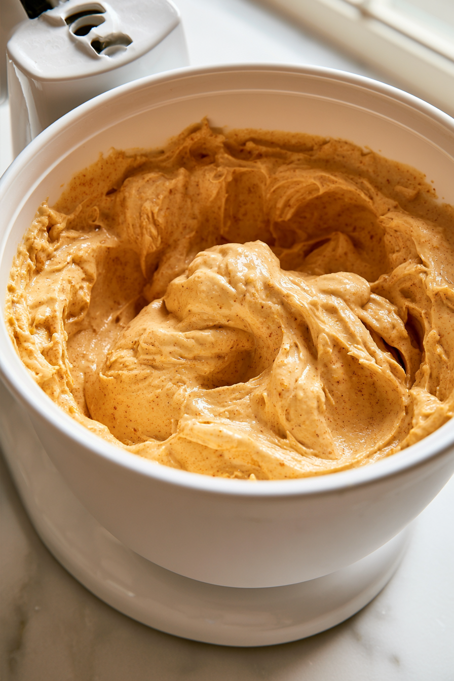 Pour the chilled mixture into your ice cream maker and churn as per the instructions