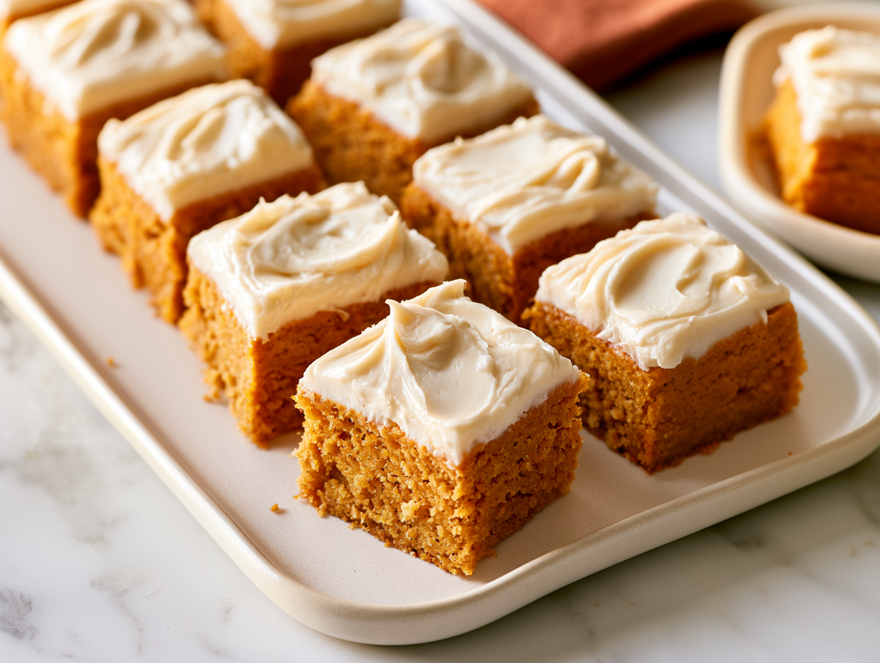 Pumpkin Bars Recipe