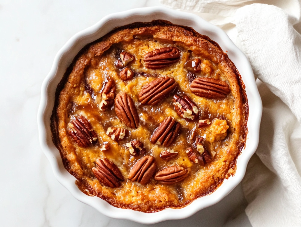 Pumpkin Bread Pudding Recipe