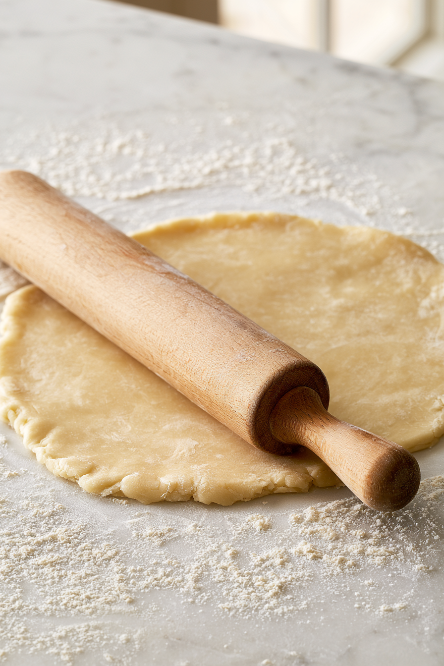 Roll out the dough on a floured surface