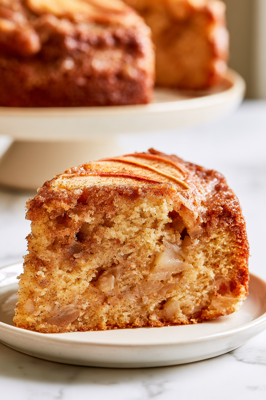 serve Apple-Rum Spice Cake