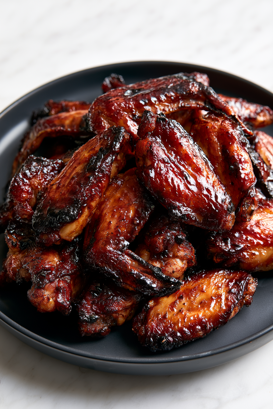 Serve Halloween Bat Chicken Wings