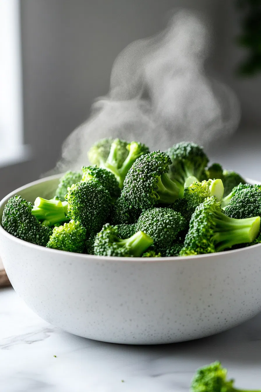 Add broccoli to a large mixing bowl