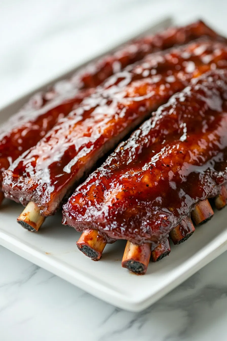 Brush generously with the pomegranate glaze.