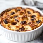 Christmas Eggnog Bread Pudding Recipe