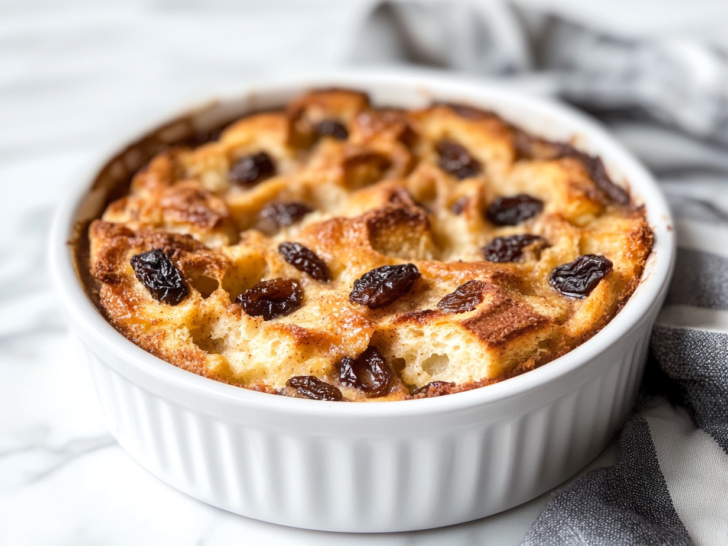 Christmas Eggnog Bread Pudding Recipe