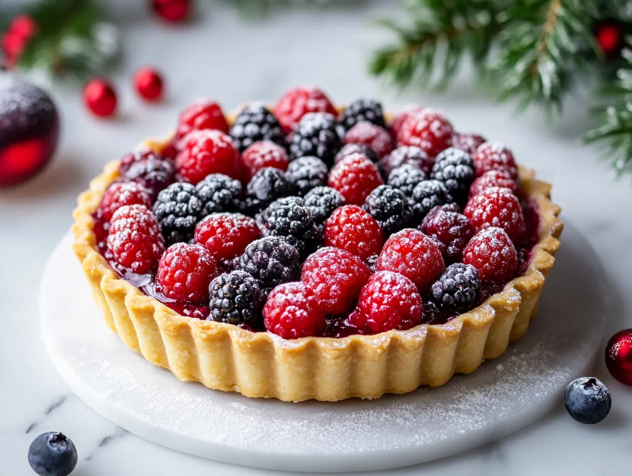 Christmas Tart cake