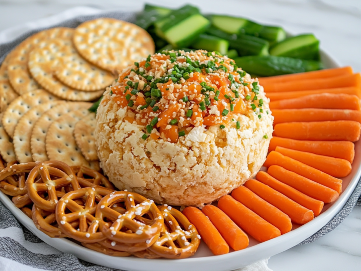 Chritmas Classic Cheese Ball With Spiced Pecans Recipe