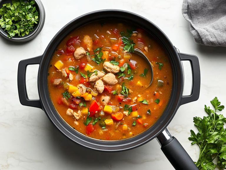 Cozy Autumn Wild Rice Soup