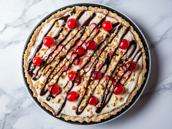 Easy Banana Split Pie Recipe