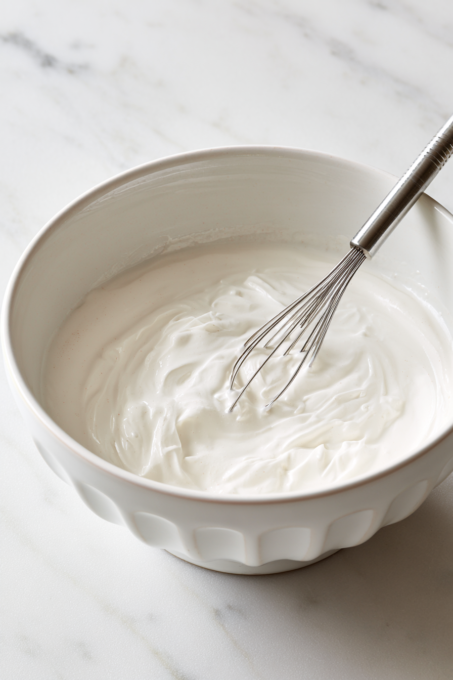 For the icing, whisk together powdered sugar, cinnamon, and milk until thick