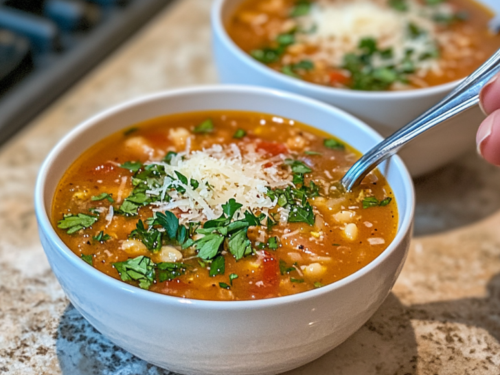 Christmas Minestrone Soup Recipe