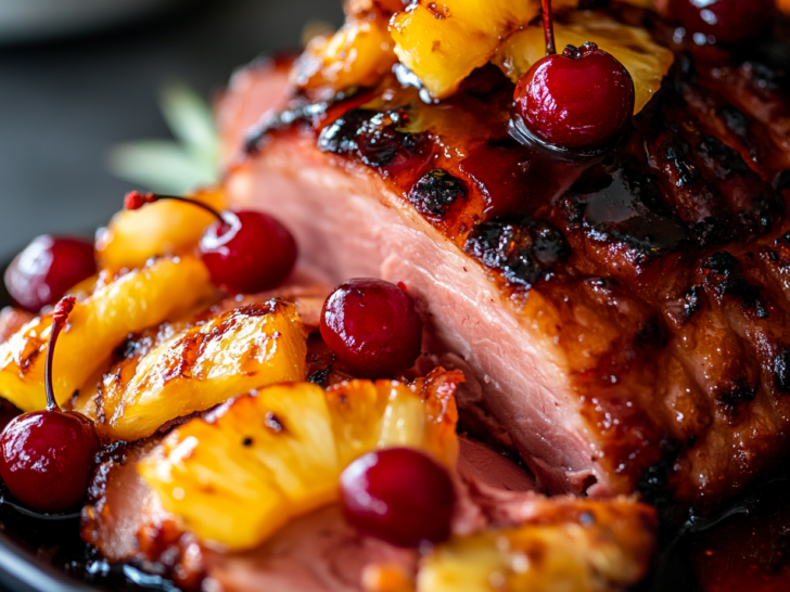 Pineapple Honey-glazed Ham Recipe