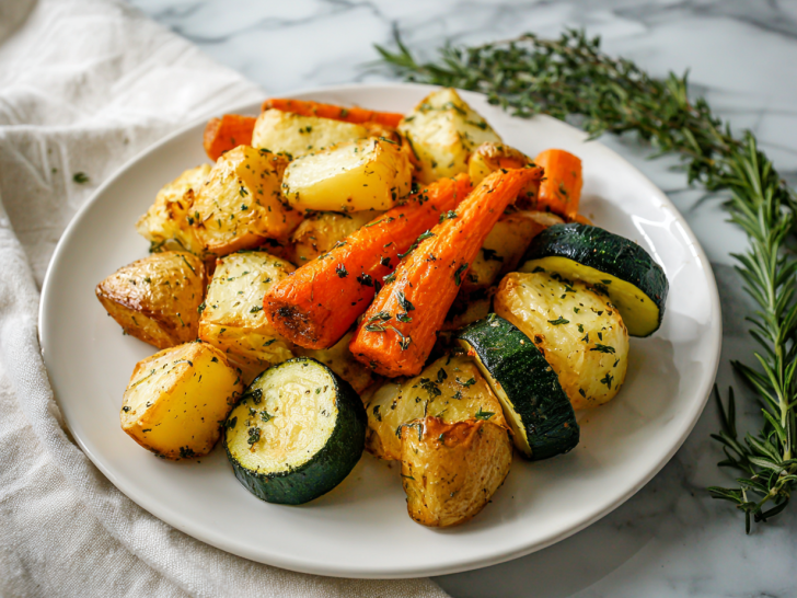 Authentic Roasted Potatoes Carrots And Zucchini Recipe!