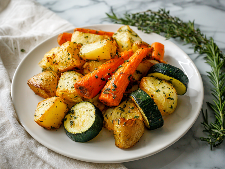 Authentic Roasted Potatoes Carrots And Zucchini Recipe!