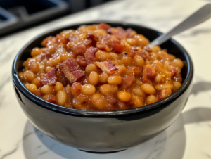 Smoked Baked Beans with Bacon Recipe