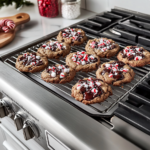 Triple Chocolate–peppermint Cookies Recipe is ready to serve