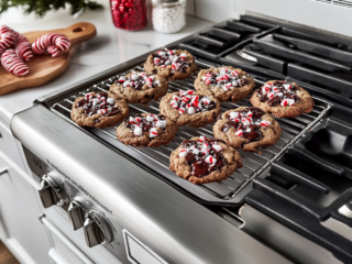 Triple Chocolate–peppermint Cookies Recipe is ready to serve
